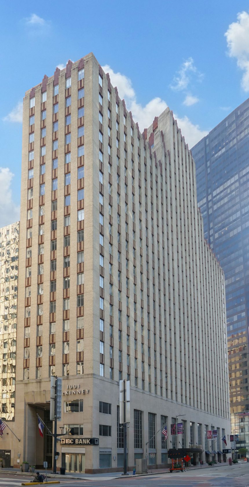 A bank building exterior