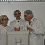 Semiconductor fabrication cleanroom with chip manufacturing equipment